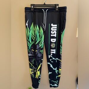 Japanese Dragon Ball Z Broly joggers